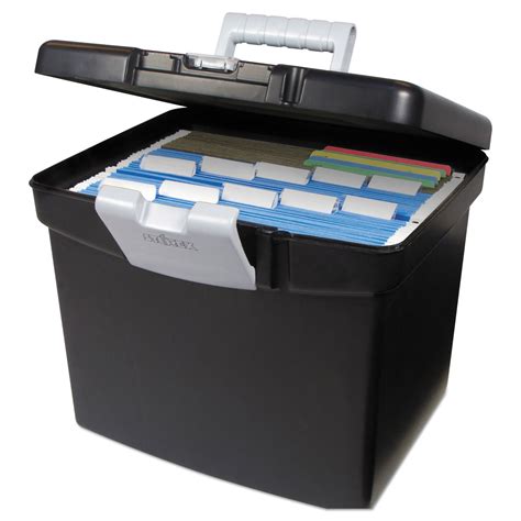 portable hanging file folder box